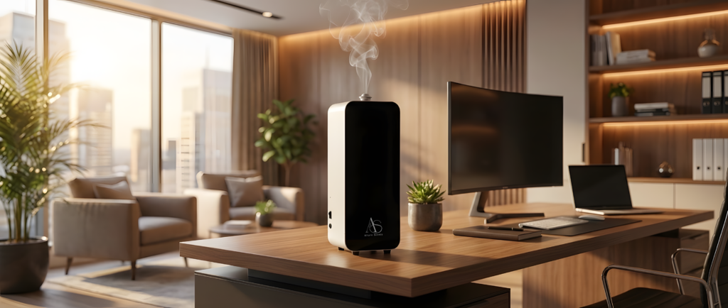 Professional office scenting systems designed to enhance productivity, workplace comfort, and mood across the UAE with minimal maintenance. 