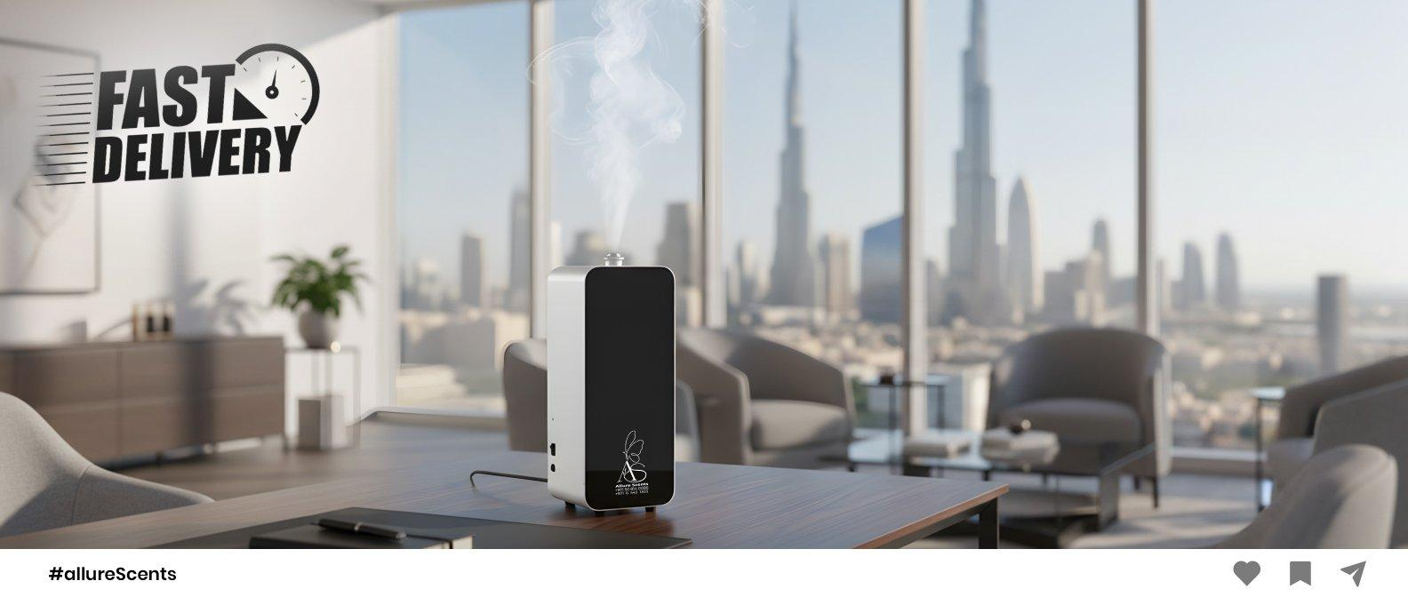 scent diffusers in Dubai are provided by Allure Scents uae